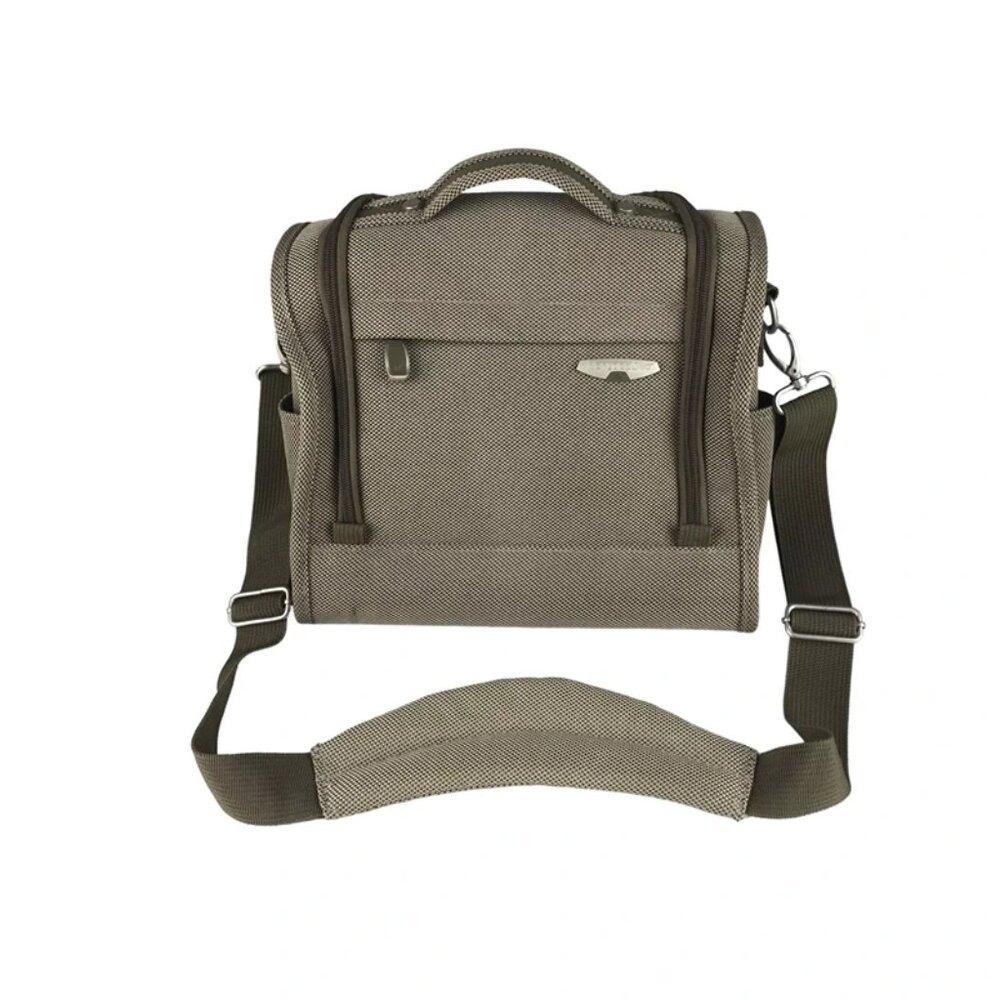World Bound Unisex Beige Brown Detachable‎ Strap Bottle Pocket Carry-Ons Bag
